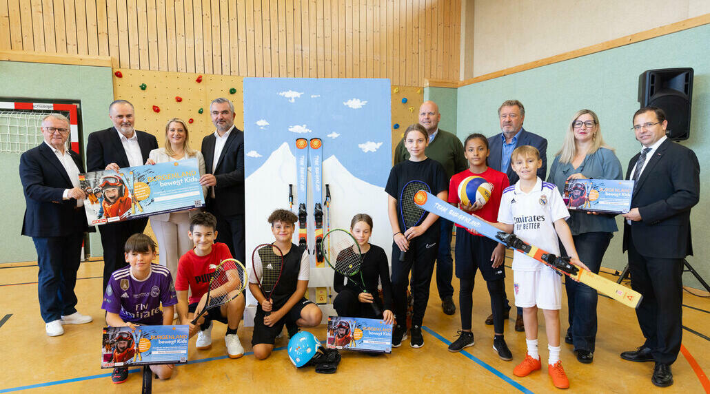 Startschuss für „Burgenland bewegt Kids“