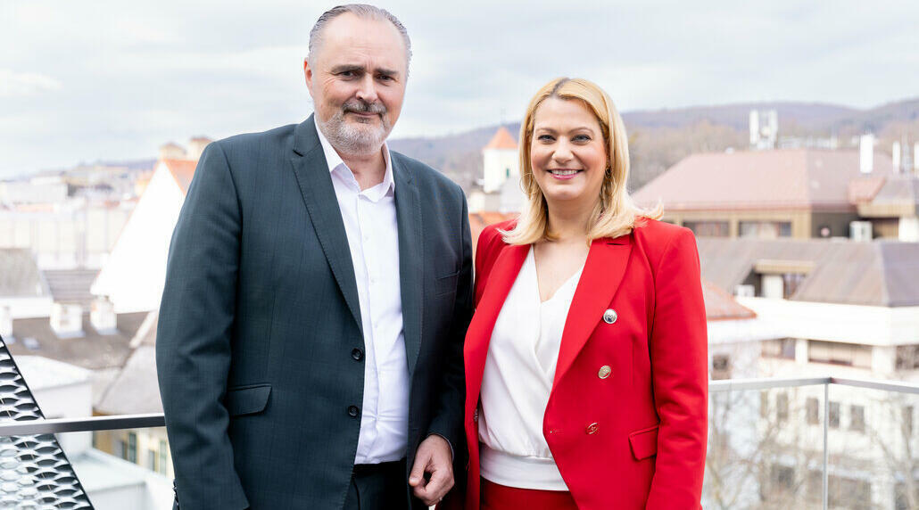 LH Hans Peter Doskozil und LRin Daniela Winkler