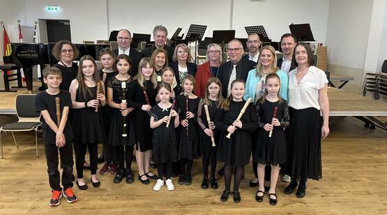 Landesrätin Daniela Winkler beim internationalen Konzert der Musikschule Frauenkirchen