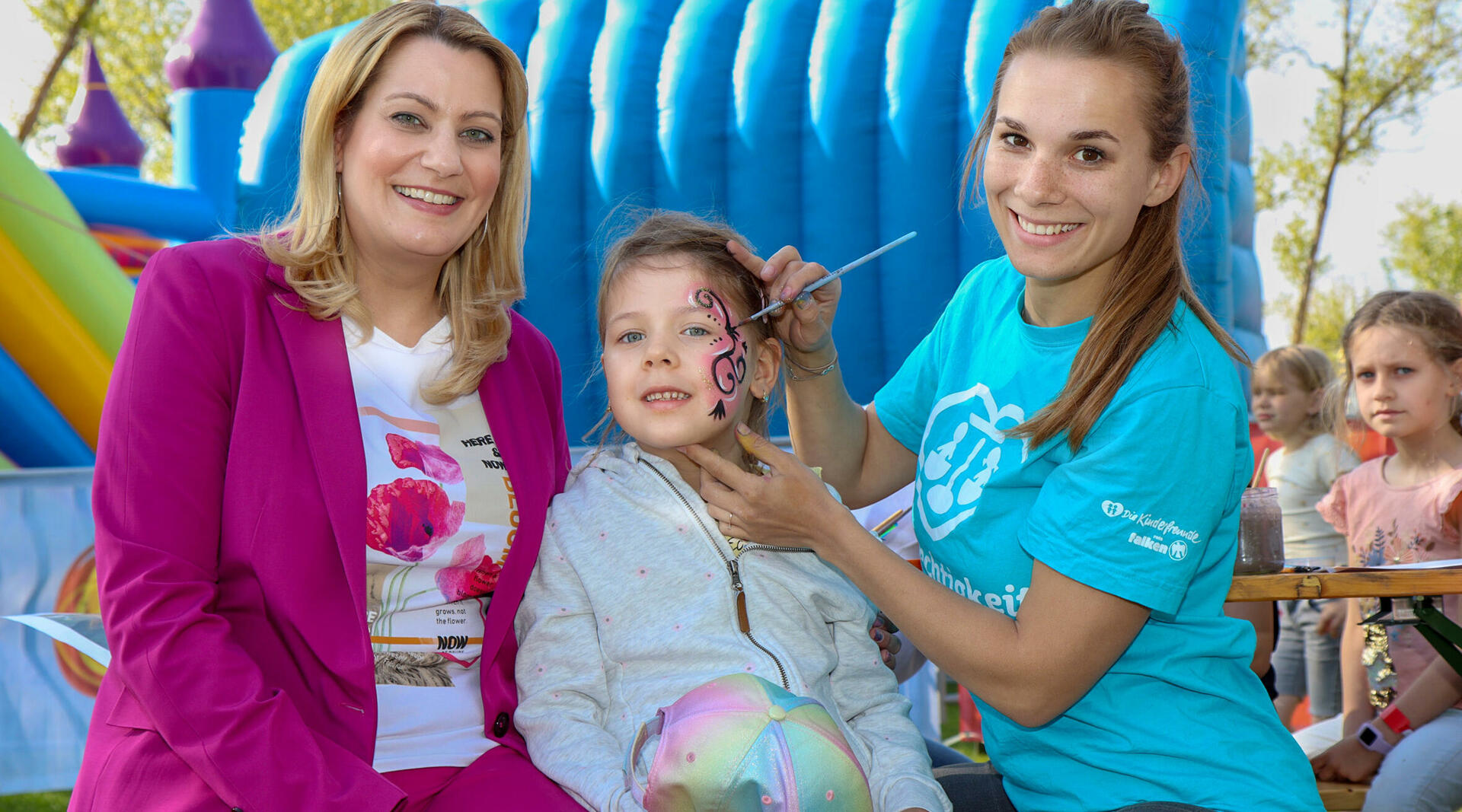 Riesenandrang beim Familienfest in Neusiedl
