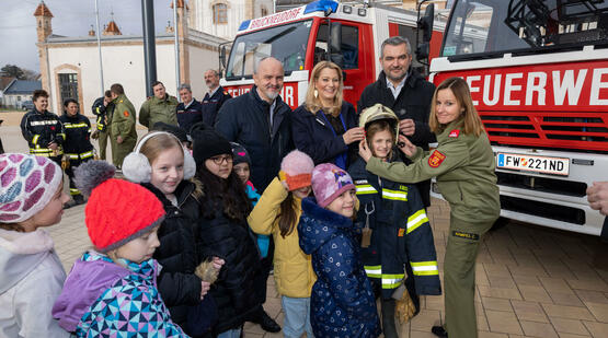 In Burgenlands Schulen heißt es weiterhin „Gemeinsam.Sicher.Feuerwehr“